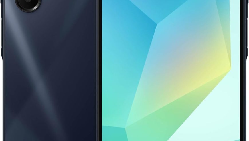 Samsung Galaxy A16 5G A Series, Unlocked Android Smartphone, Large AMOLED Display, Durable Design, Super Fast Charging, Expandable Storage, 5G Connectivity, US Version, 2025, Blue Black