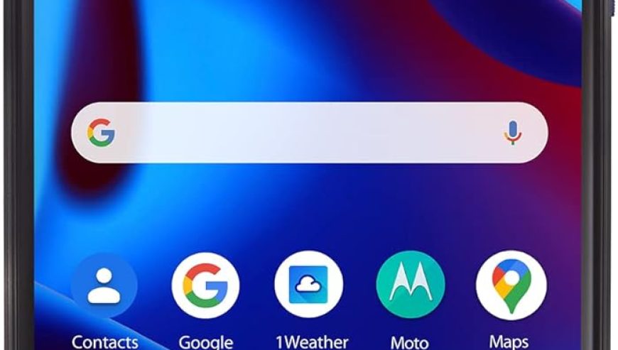 TracFone Moto g Pure (2021), 32GB, Blue – Prepaid Smartphone (Locked/Renewed)